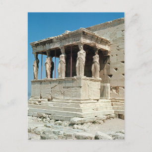Carte Postale Porc des Maidens, Erechtheion, c.421-405 av.