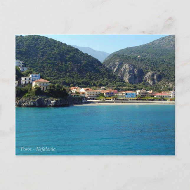 Carte Postale Poros - Kefalonia (Devant)