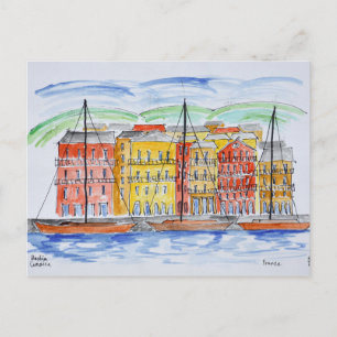 Carte Postale Port, Bastia   Corse, France