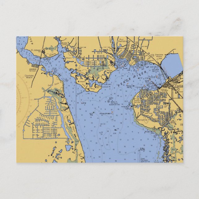 Carte postale Port Charlotte, Floride Carte Nautiq (Devant)