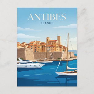 Carte Postale Port d'Antibes France