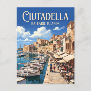Carte Postale Port de Ciutadella Espagne