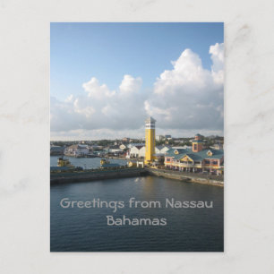 Carte Postale Port de Nassau