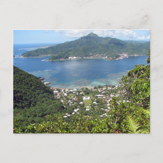 Carte Postale Port de Pago Pago (Devant)