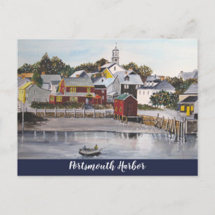 Carte Postale Port de Portsmouth, New Hampshire
