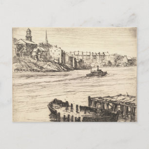 Carte Postale Port de Portsmouth Vintage