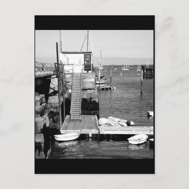 Carte Postale Port de Rockland (Devant)