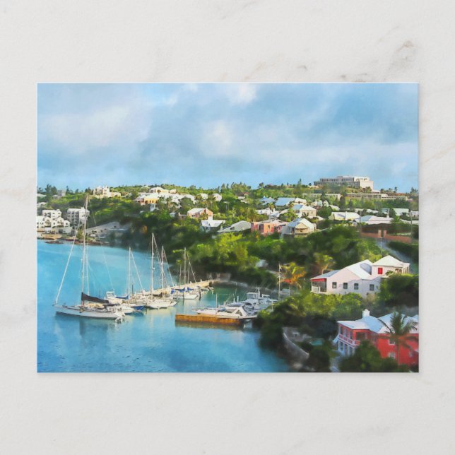 Carte Postale Port de St. George, Bermudes (Devant)