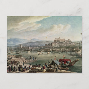 Carte Postale Port de Trieste, 1802