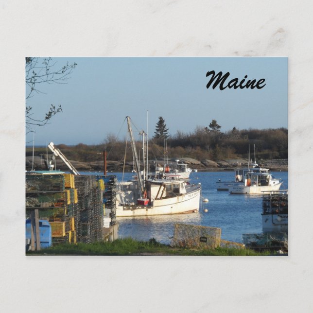 Carte Postale Port du Maine (Devant)