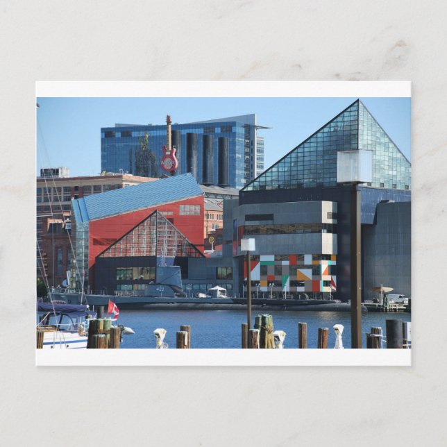 Carte Postale Port intérieur de Baltimore (Devant)