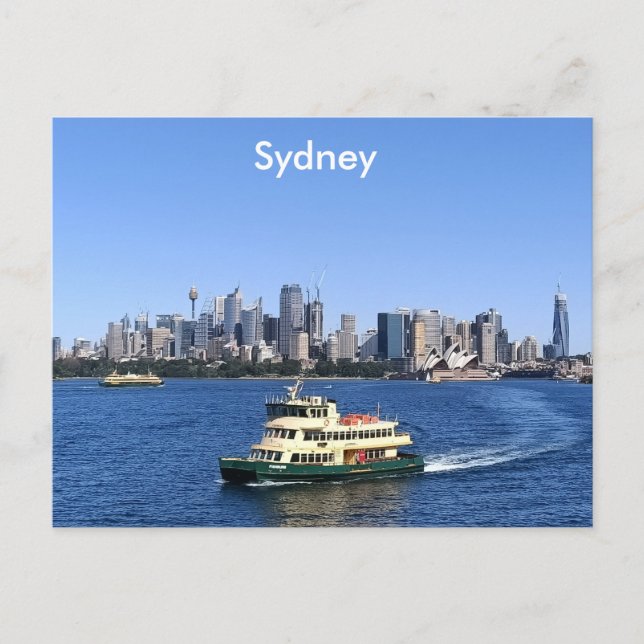 Carte Postale Port Jackson (Devant)