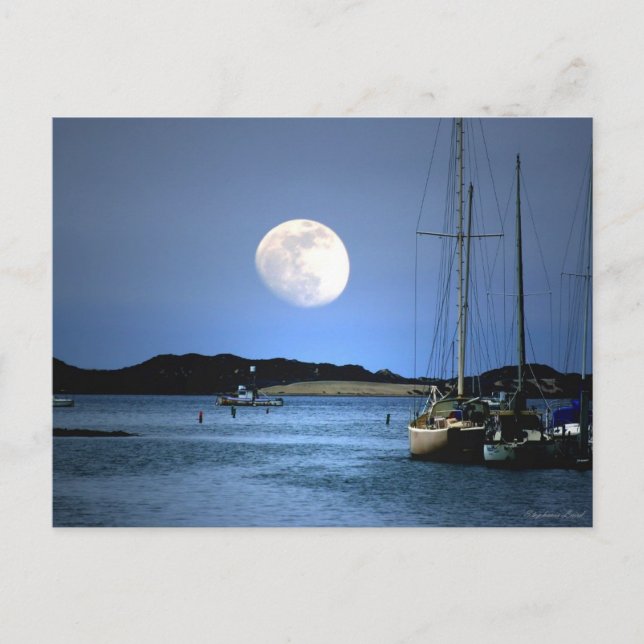 Carte Postale Port Lune Light (Devant)