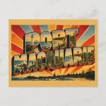 Port Macquarie NSW Australie Ville Côtière Art