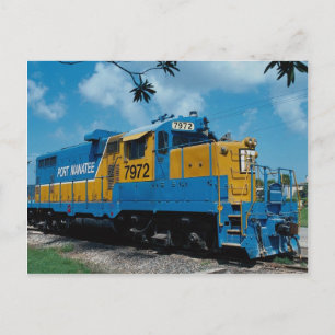 Carte Postale Port Manatee RR, EMD GP-9m