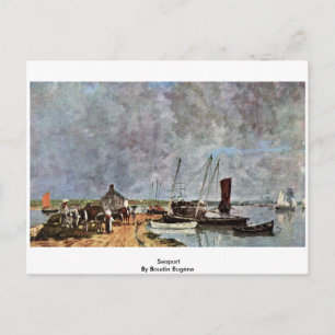 Carte Postale Port Maritime De Boudin Eugène