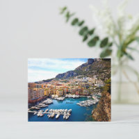 Carte postale Port Monaco