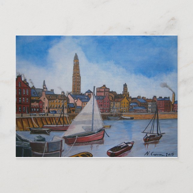 Carte Postale Port Old Greenock (Devant)