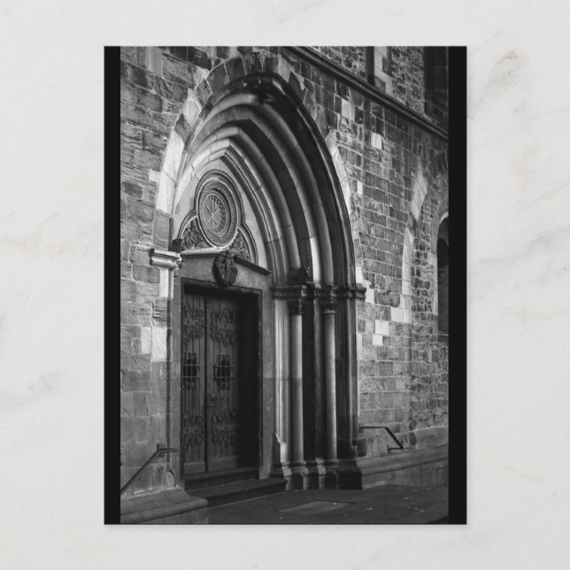 Carte Postale Portail médiéval (carte postale) (Devant)
