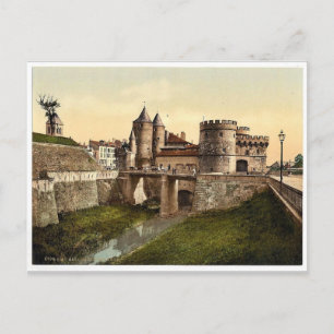 Carte Postale Porte allemande, Metz, Alsace Lorraine, vintag All