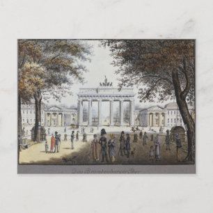 Carte Postale Porte de Brandebourg, Berlin