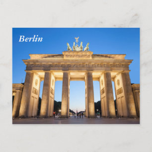 Carte Postale Porte de Brandebourg Berlin