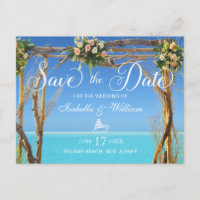 Porte de mariage Floral Summer Beach Économisez la