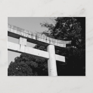 Carte Postale Porte de Pierre Torii