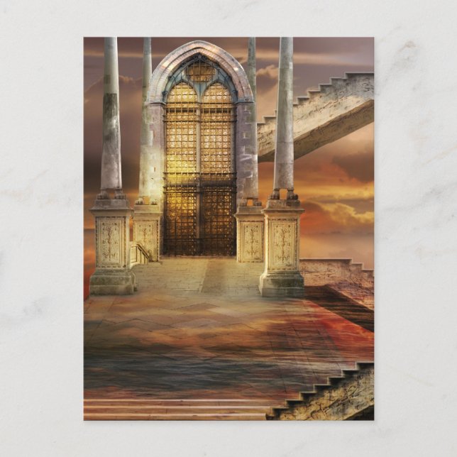 Carte Postale Porte d'envol (Devant)