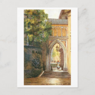 Carte Postale Porte des Trois Rois vintage, Allemagne