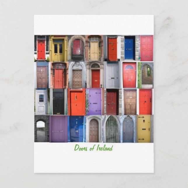 Carte Postale porte d'Irlande (Devant)