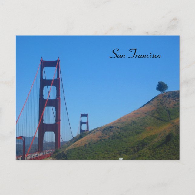 Carte Postale porte d'or de san francisco (Devant)