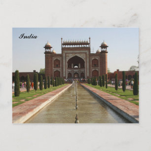 Carte Postale porte du taj