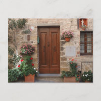 Porte en bois Toscane Italie personnalisée
