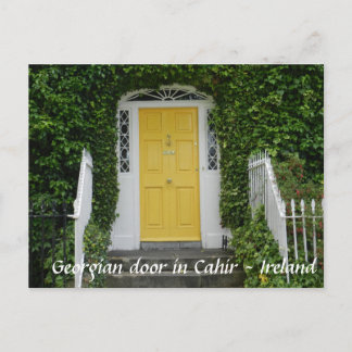Carte Postale Porte géorgienne en Cahir - Irlande