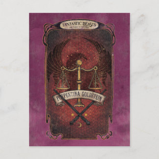 Carte Postale PORTENTINA GOLDSTEIN™ MACUSA™ Graphique
