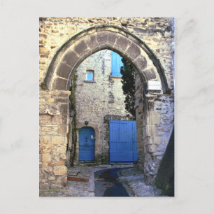 Carte Postale Portes bleues