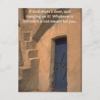 Carte Postale Portes de fermeture