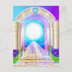 Carte Postale Portes de perle