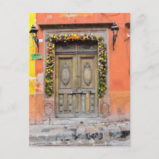 Carte Postale Portes de San Miguel De Allende Mexique Historique