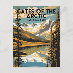 Carte Postale Portes du parc national de l'Arctique