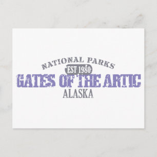Carte Postale Portes Du Parc National De L'Artique