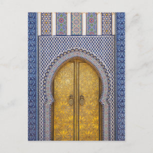 Carte Postale Portes Ornées Du Palais Du Roi