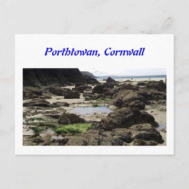 Carte Postale Porthtowan, Cornouailles (Devant)