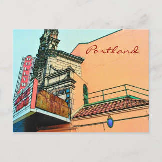 Carte postale Portland