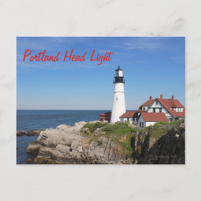 Carte Postale Portland Head Light (Devant)