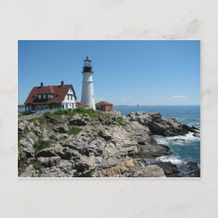 Carte Postale Portland Head Light, Maine, États-Unis.