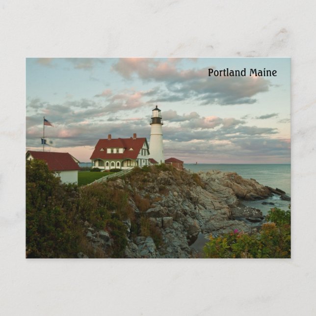 Carte Postale Portland Maine (Devant)