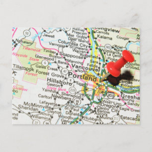 Carte Postale Portland, Oregon