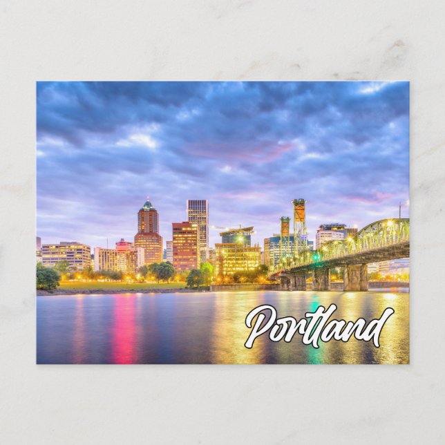 Carte Postale Portland, Oregon, États-Unis (Devant)